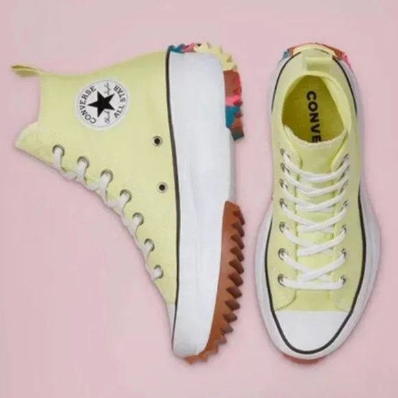 Converse Run Star Hike HI Platform Women Sz - Picture 4 of 4